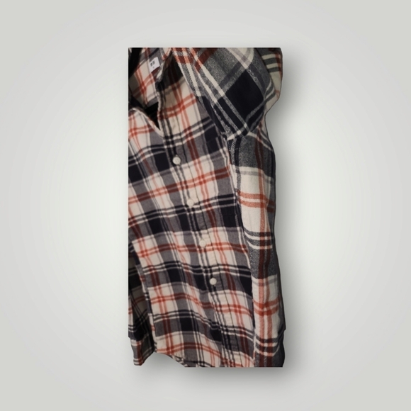 Uniqlo Flannel Checked Long Sleeve Shirt XS Beige TanSize Xs - Picture 6 of 10